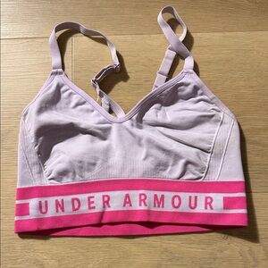 Under Armour Light Pink Sports Bra